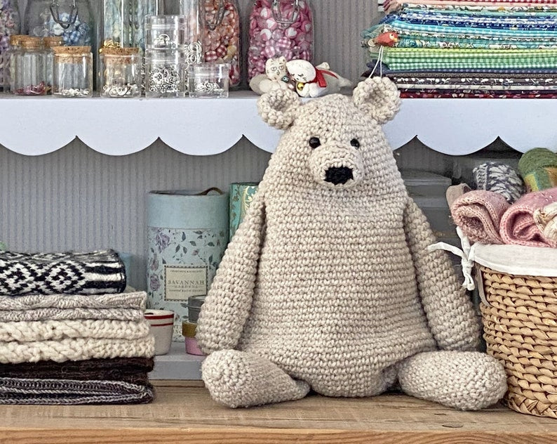 Chunky Benji The Bear Crochet Pattern