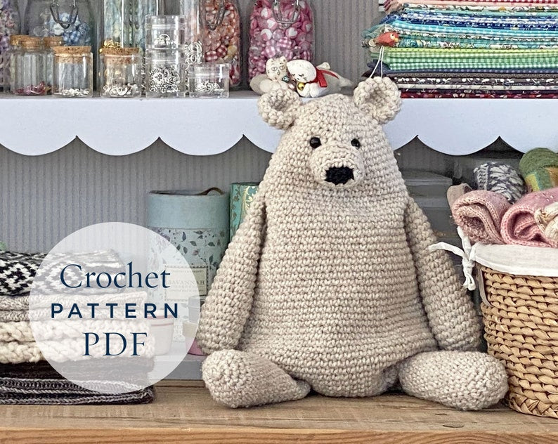 Chunky Benji The Bear Crochet Pattern