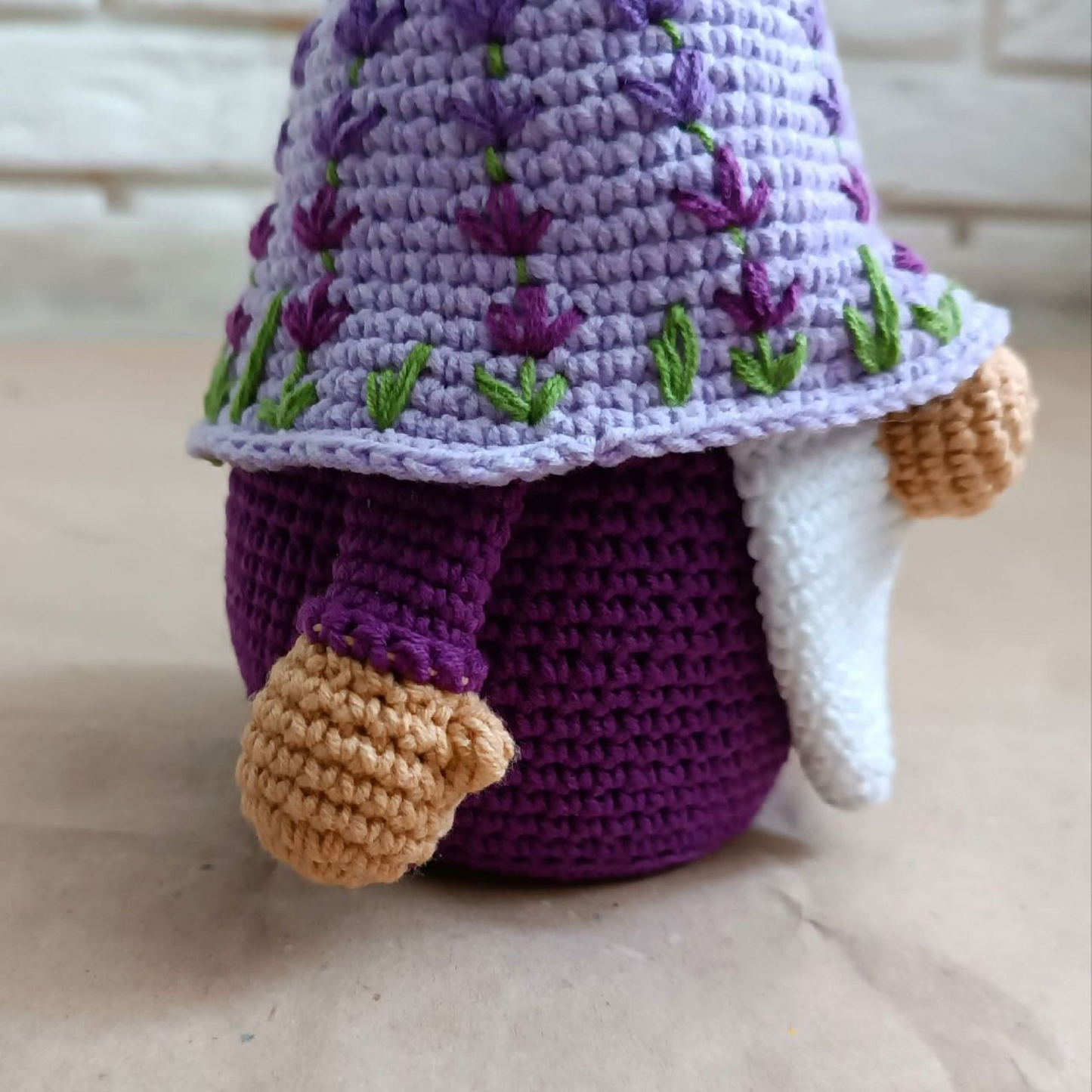 Lavender Gnome Boy Crochet pattern