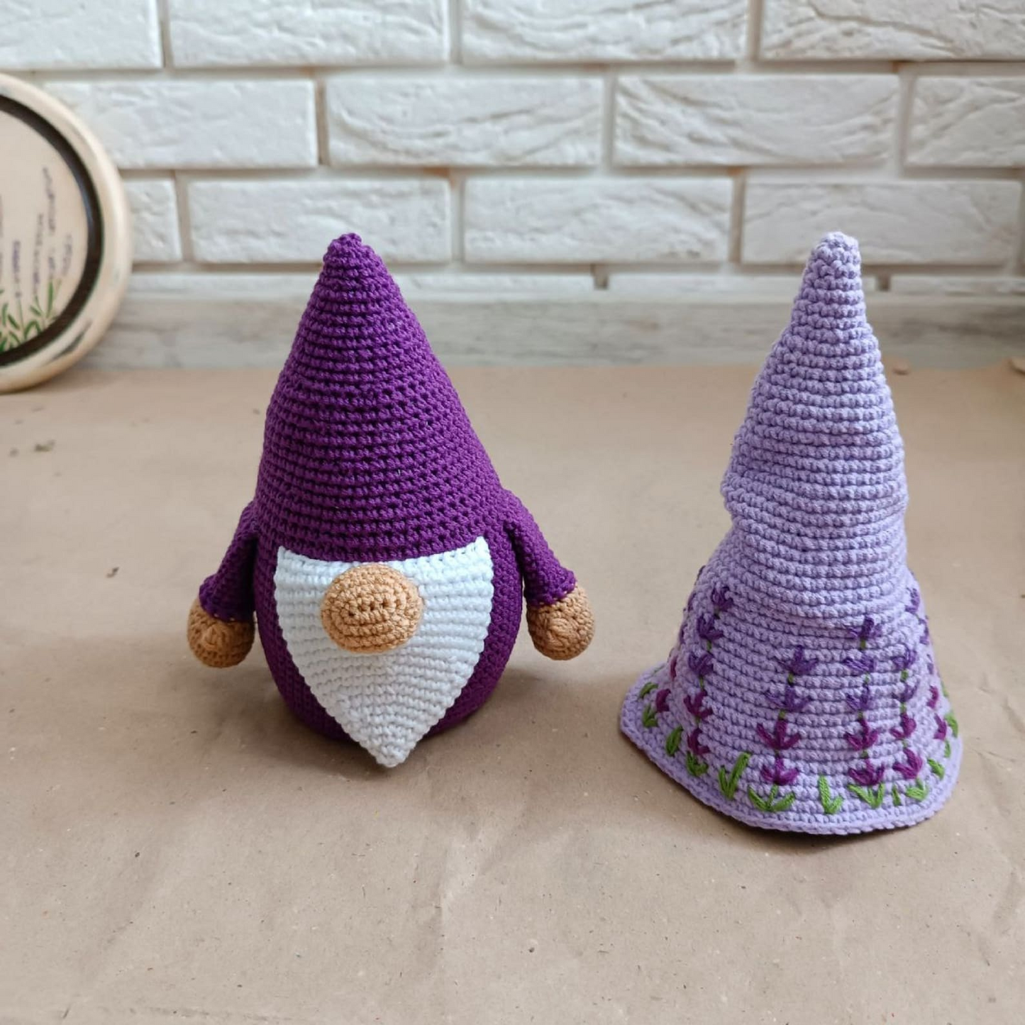 Lavender Gnome Boy Crochet pattern