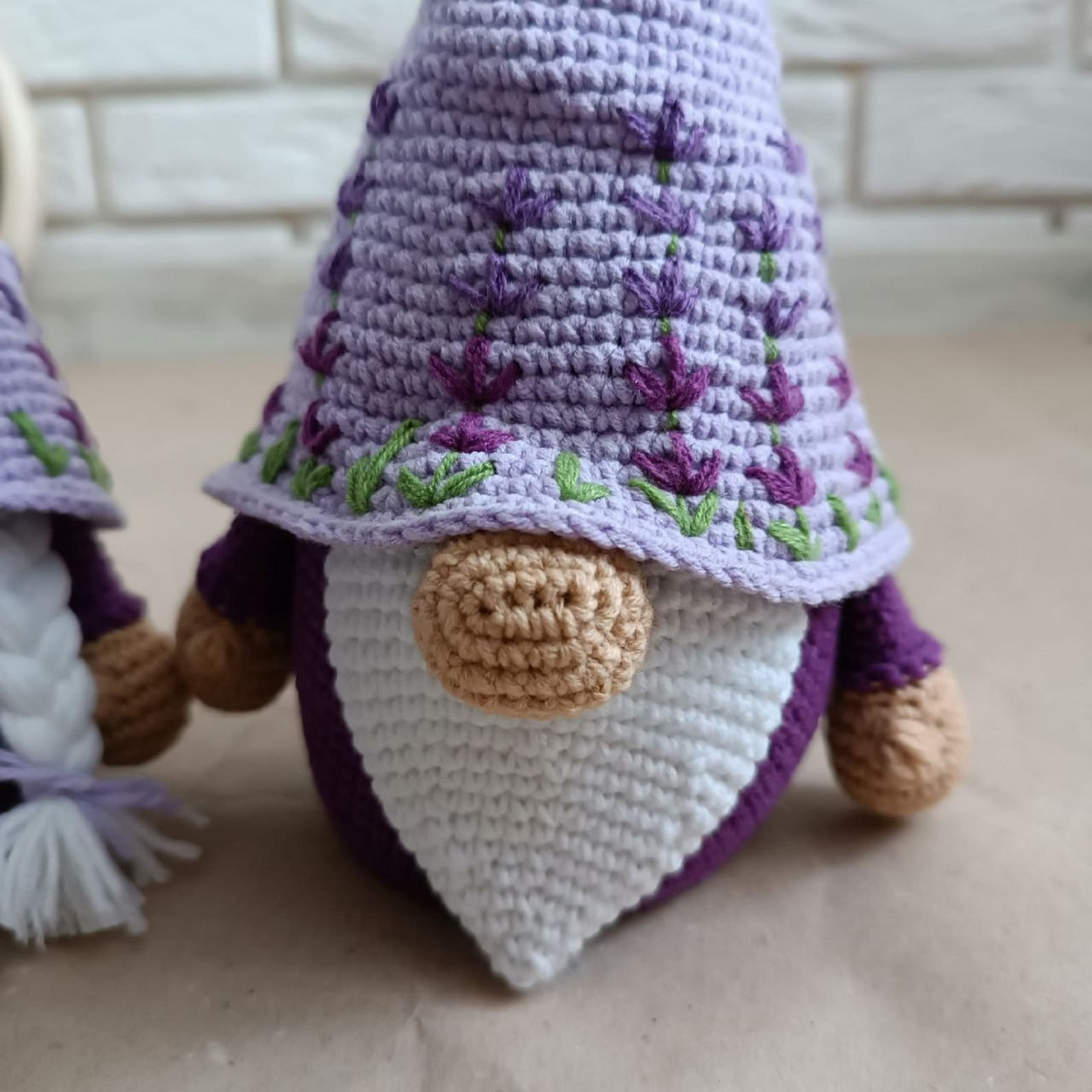 Lavender Gnome Boy Crochet pattern