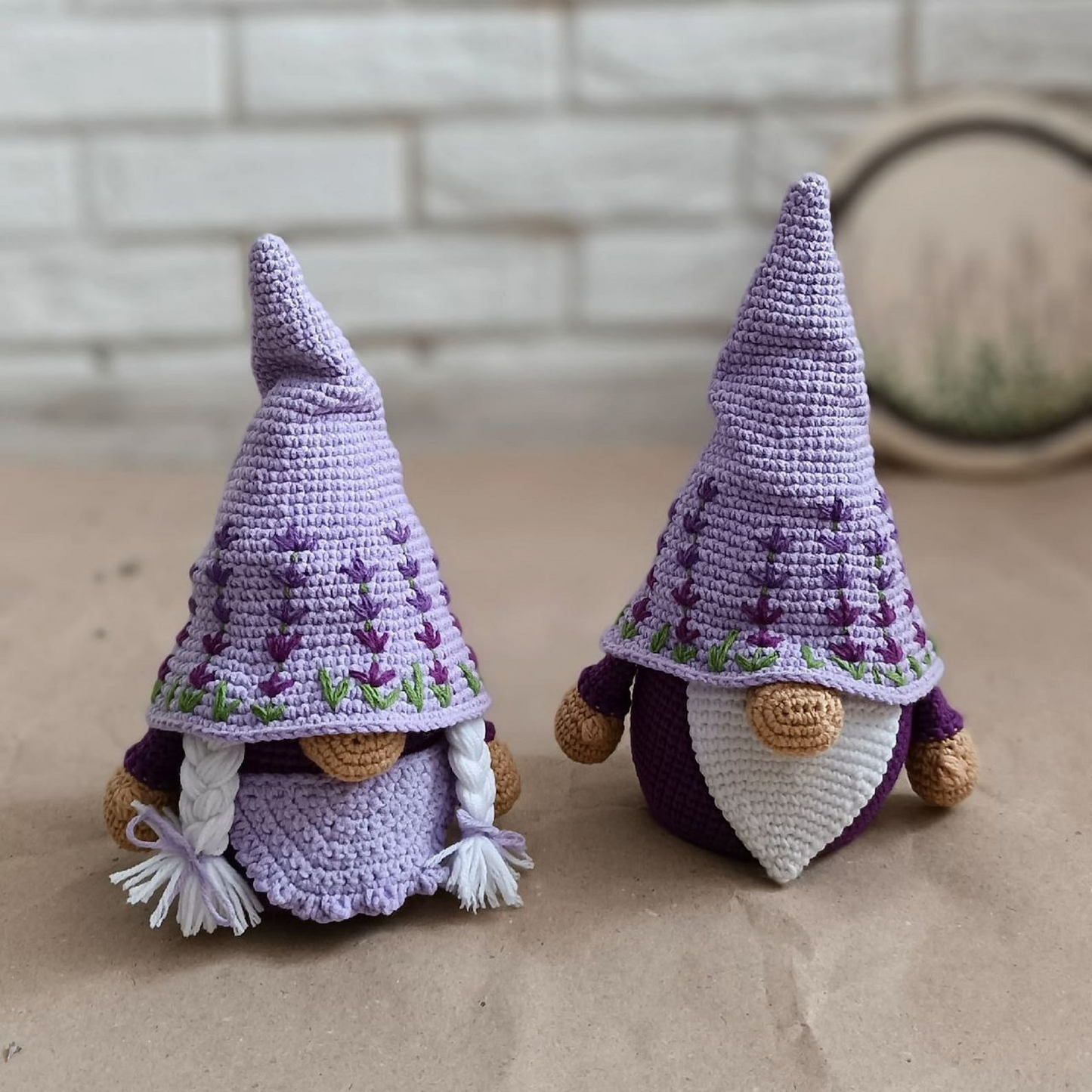 Lavender Gnome Boy Crochet pattern