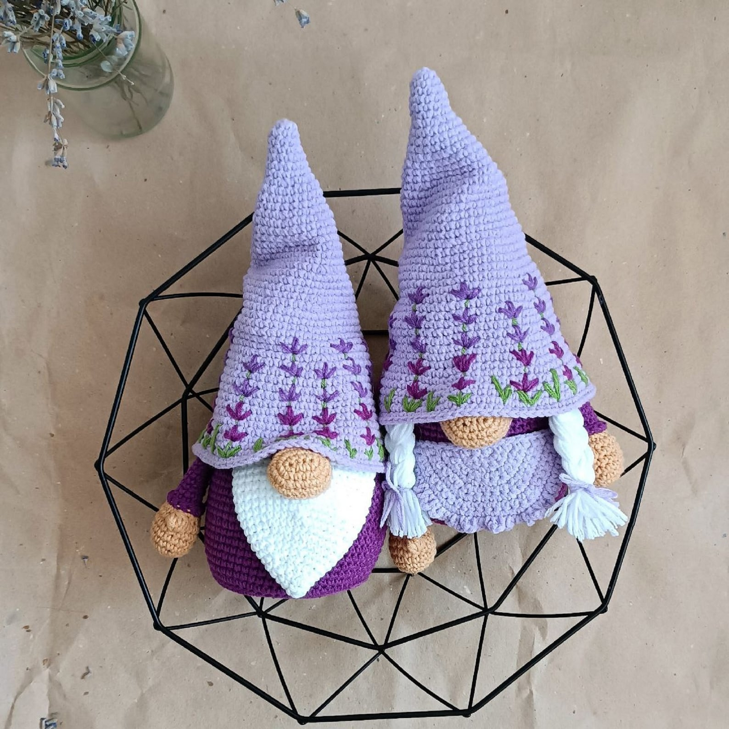 Lavender Gnome Boy Crochet pattern