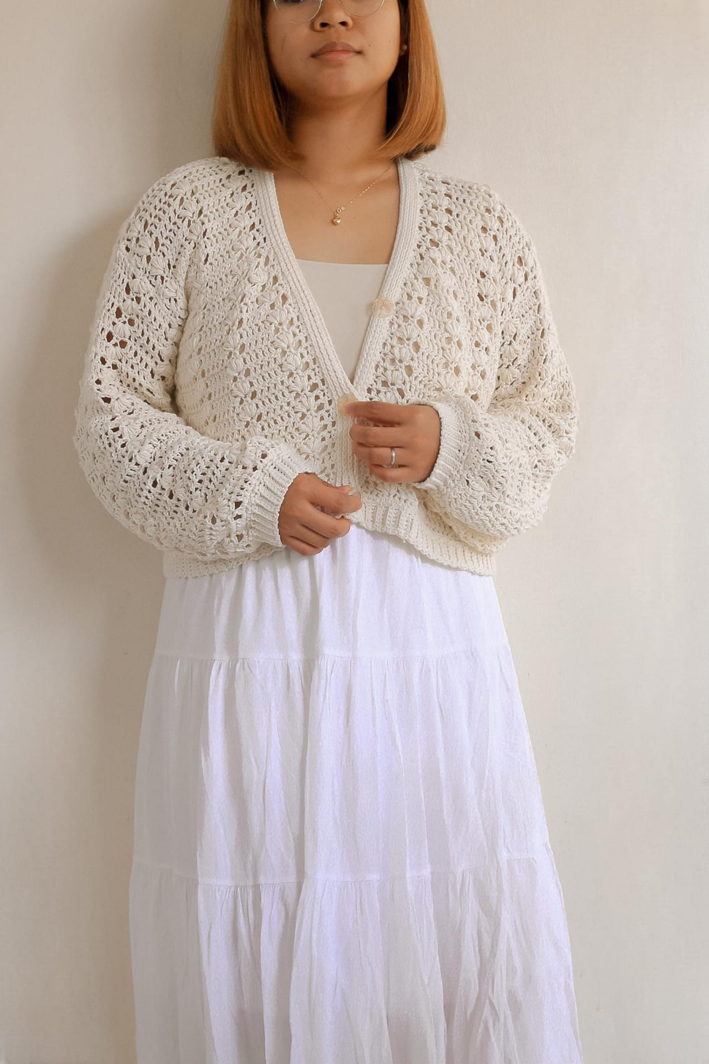 Crochet Cardigan Written Pattern