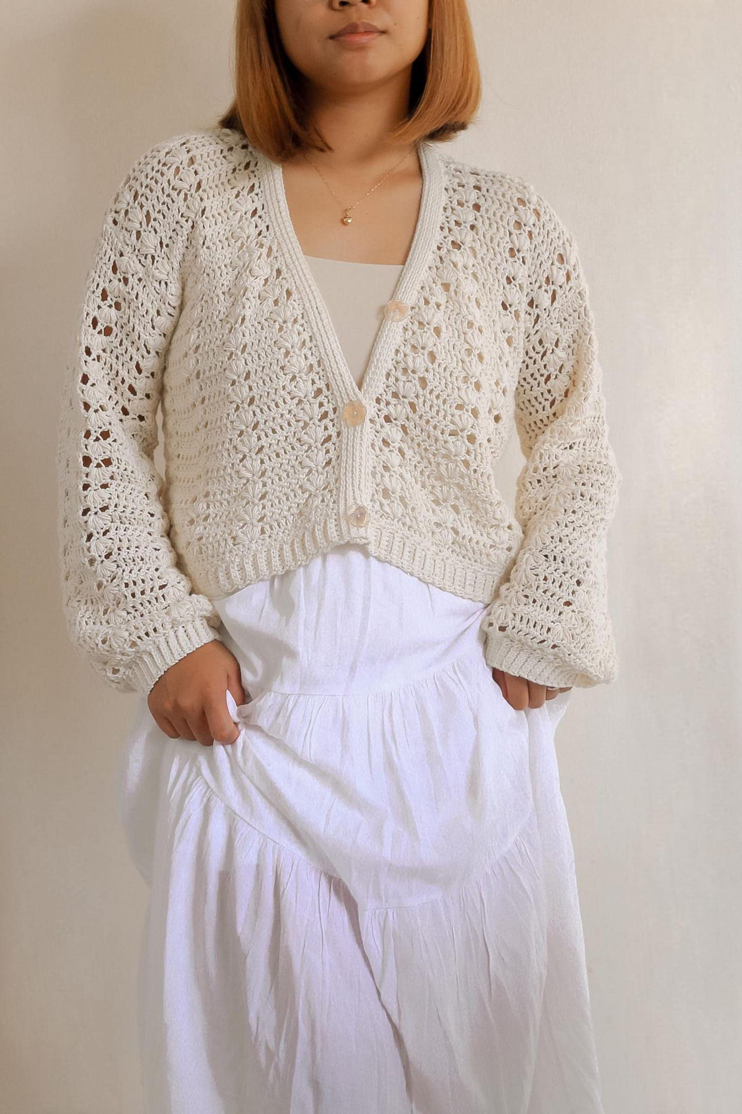 Crochet Cardigan Written Pattern