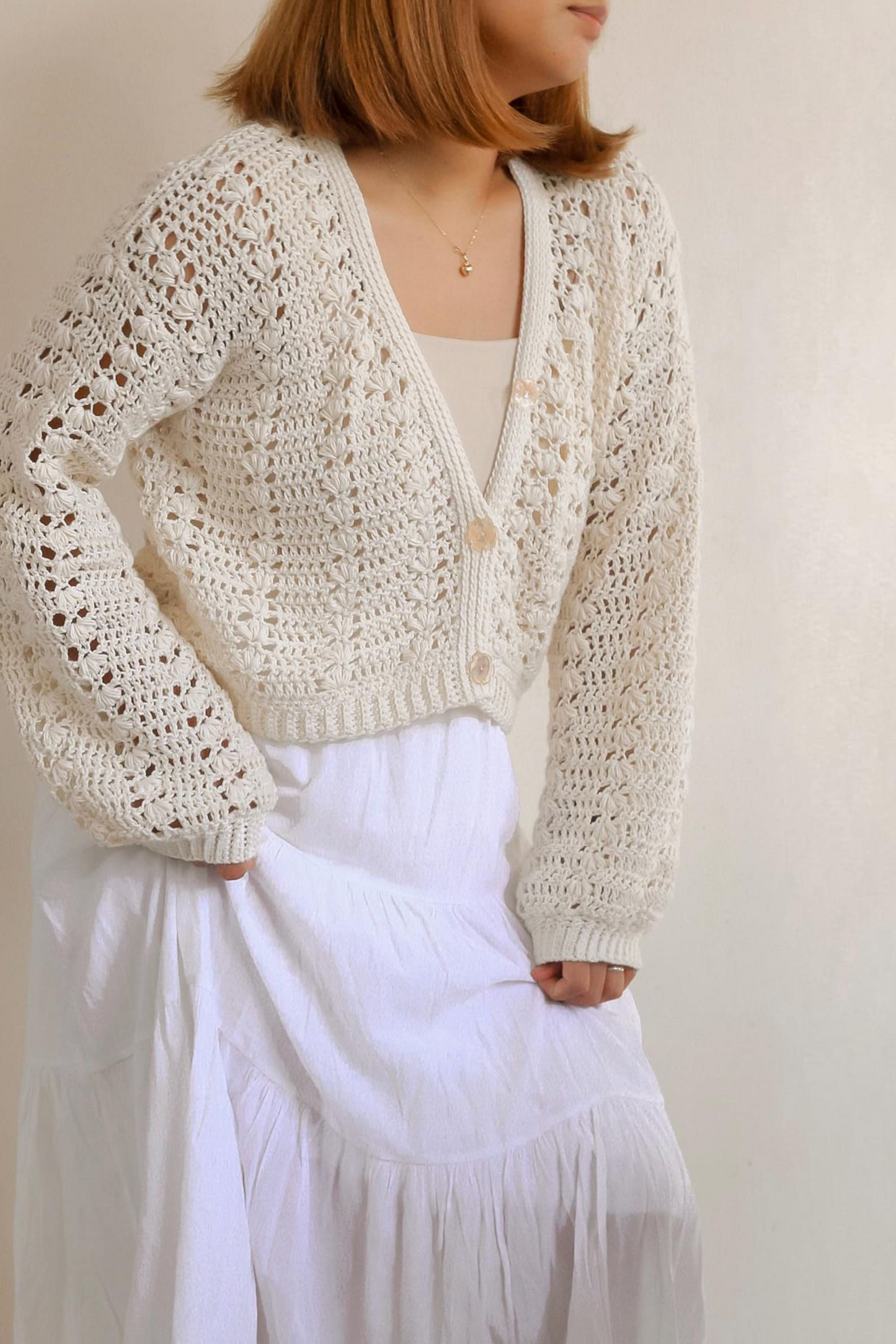 Crochet Cardigan Written Pattern