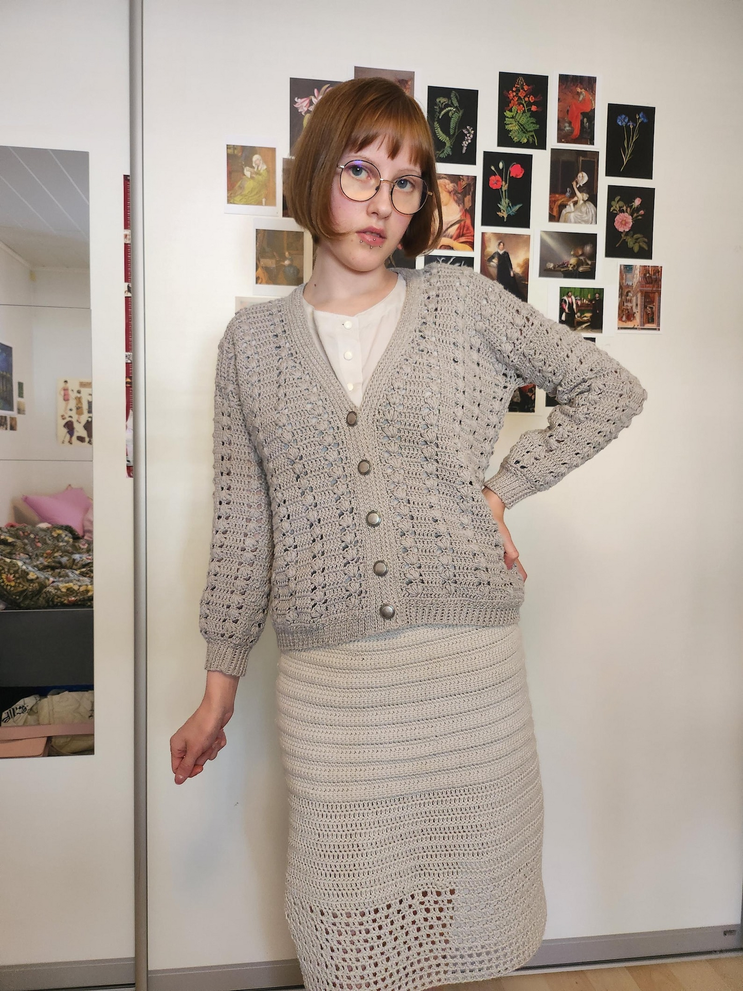 Crochet Cardigan Written Pattern