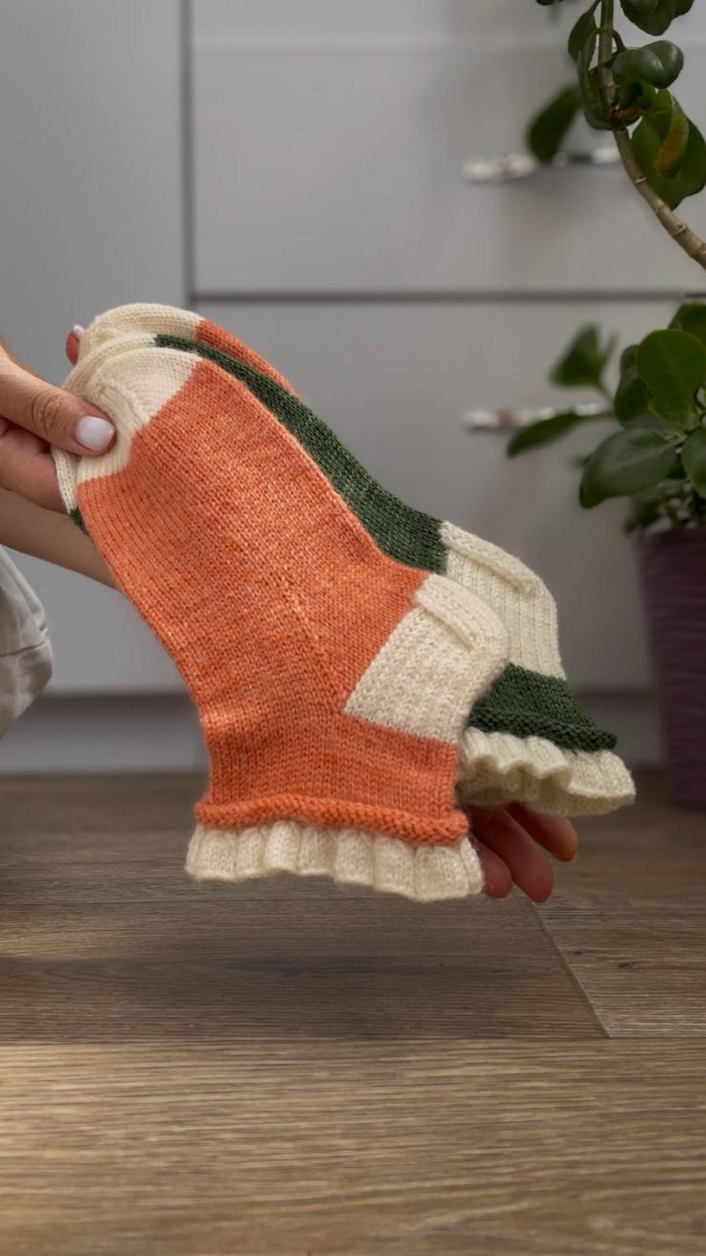 Boot Socks Knit Pattern