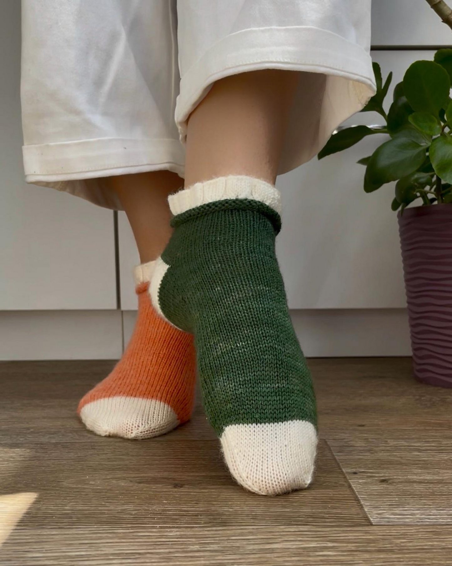 Boot Socks Knit Pattern