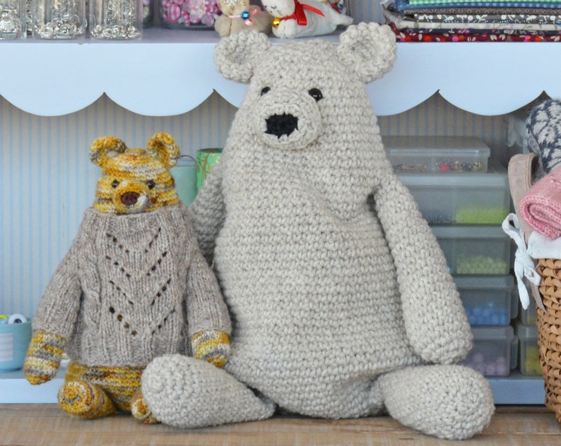 Chunky Benji The Bear Crochet Pattern