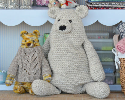 Chunky Benji The Bear Crochet Pattern
