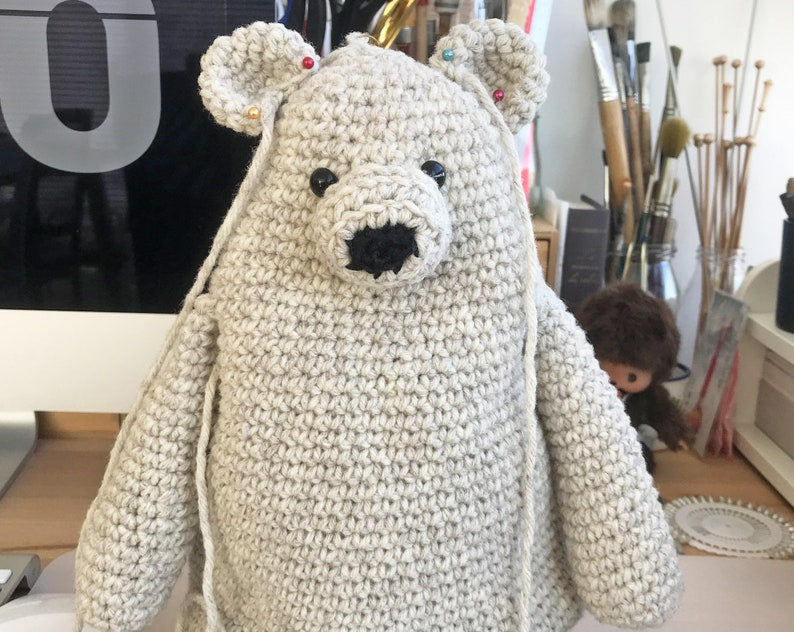 Chunky Benji The Bear Crochet Pattern