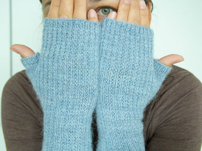 Fingerless Gloves Knitting Pattern