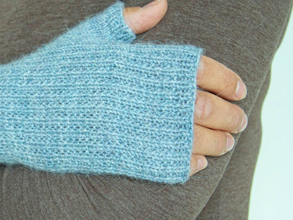 Fingerless Gloves Knitting Pattern