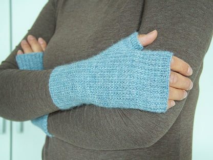 Fingerless Gloves Knitting Pattern