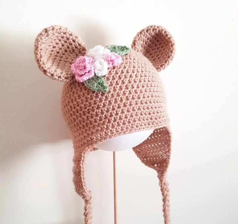 4in1 Animal Crochet Beanie Pattern