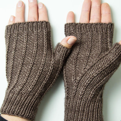 Fingerless Mittens Knitting Pattern