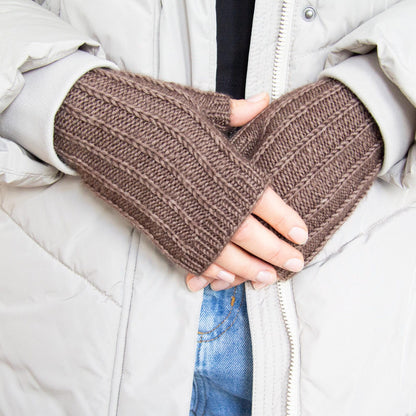 Fingerless Mittens Knitting Pattern